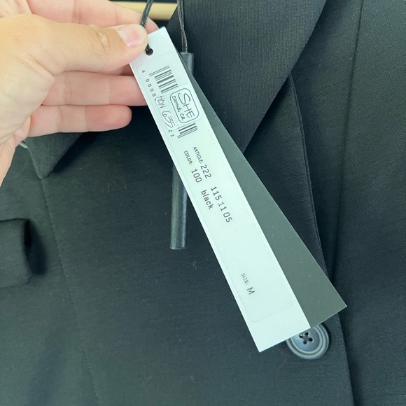 Rundholz Asymmetrical Architectural Button Front Wool Blend Avant Garde Jacket - Picture 7 of 15